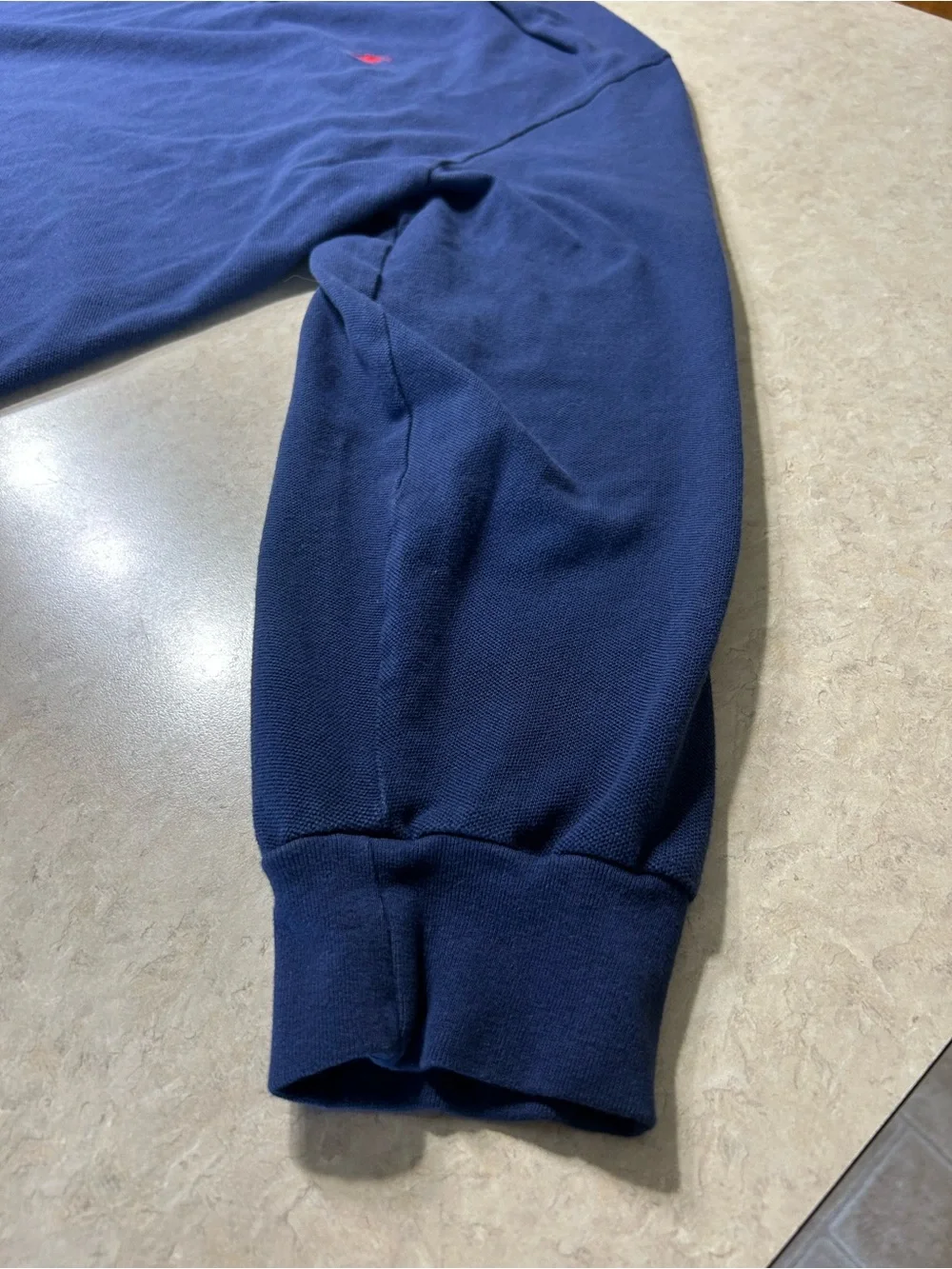 Polo Ralph Lauren Navy Long Sleeve Polo Shirt Men’s XXL Cotton EUC Clean!